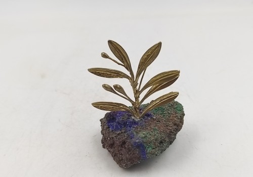 Διακοσμητικό ελιά με Αζουρίτη Διακοσμητικό ελιά με Αζουρίτη