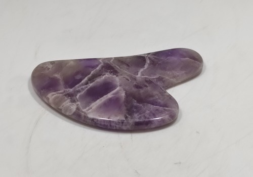 Gua Sha Αμέθυστου – Φυσικός Λίθος