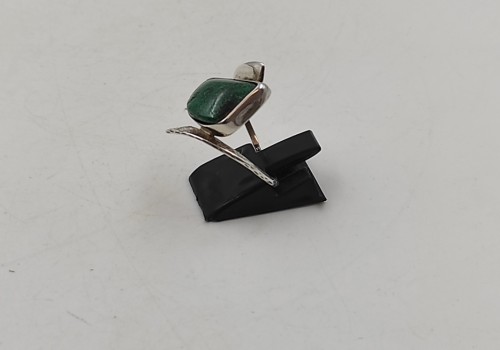 Χειροποίητο δαχτυλίδι από ασημί 925 με Σμιστονίτη