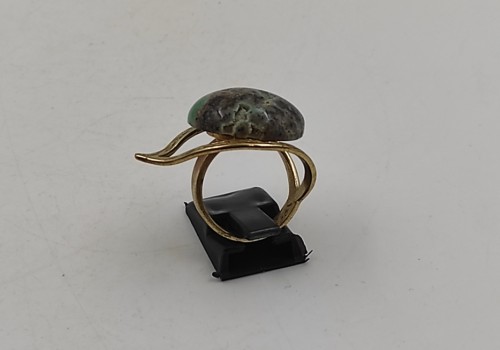 Χειροποίητο δαχτυλίδι bronze με Σμιστονίτη Χειροποίητο δαχτυλίδι bronze με Σμιστονίτη