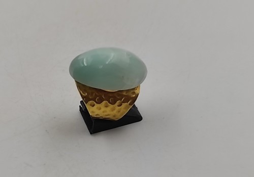 Χειροποίητο δαχτυλίδι  bronze με Αραγωνίτη 