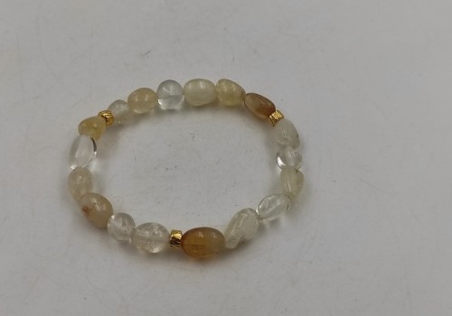 χειροποίητο βραχιόλι με Κιτρίνη