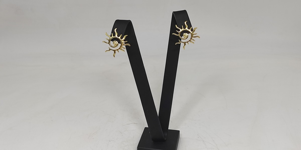 Χειροποίητα σκουλαρίκια από ασήμι 925 επιχρυσωμένο Χειροποίητα σκουλαρίκια από ασήμι 925 επιχρυσωμένο