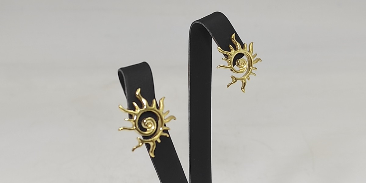 Χειροποίητα σκουλαρίκια από ασήμι 925 επιχρυσωμένο Χειροποίητα σκουλαρίκια από ασήμι 925 επιχρυσωμένο