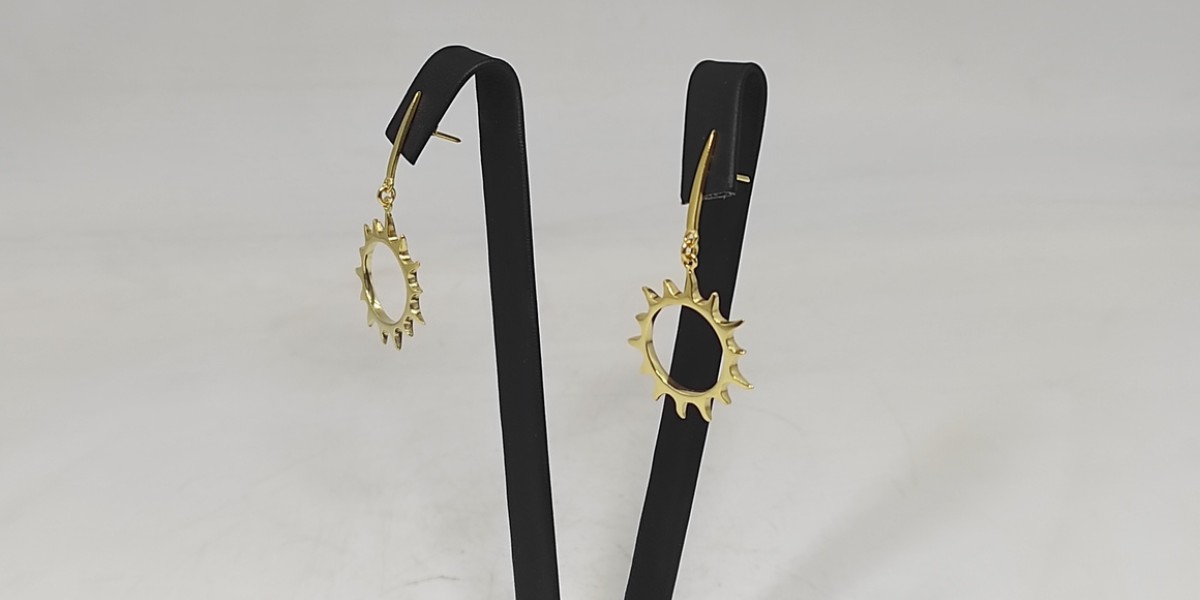 Χειροποίητα σκουλαρίκια από ασήμι 925 επιχρυσωμένο Χειροποίητα σκουλαρίκια από ασήμι 925 επιχρυσωμένο