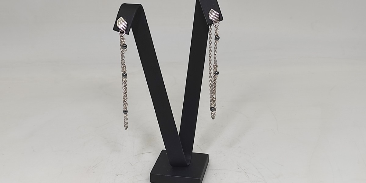 Χειροποίητα σκουλαρίκια από ασήμι 925 με Αιματίτη Χειροποίητα σκουλαρίκια από ασήμι 925 με Αιματίτη