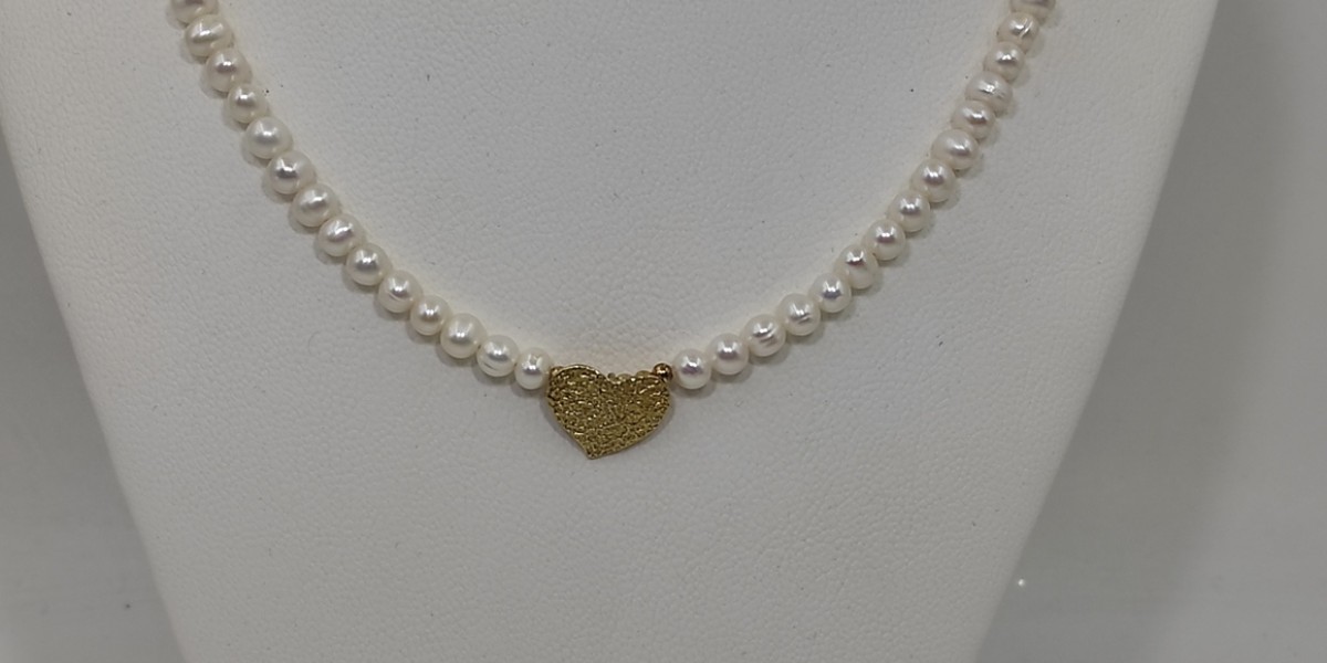 Κολιέ με Μαργαριτάρι – Επίχρυσο Ασήμι 925