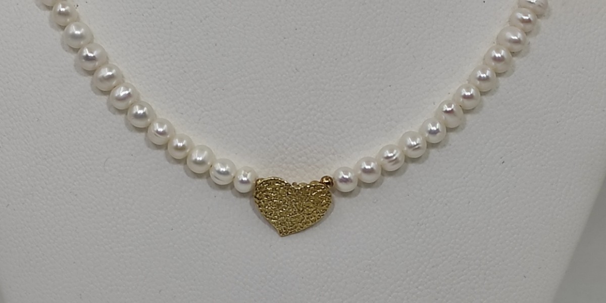 Κολιέ με Μαργαριτάρι – Επίχρυσο Ασήμι 925