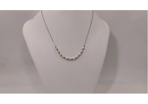 Κολιέ Επίχρυσο Ασήμι 925 με Mother of Pearl