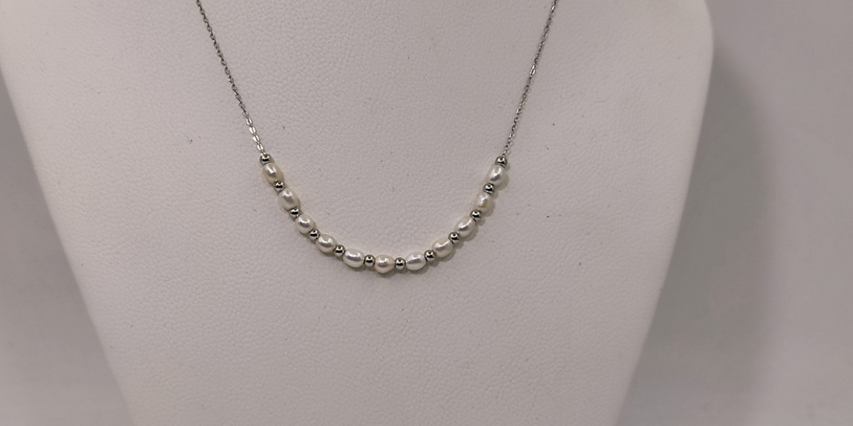 Κολιέ Επίχρυσο Ασήμι 925 με Mother of Pearl