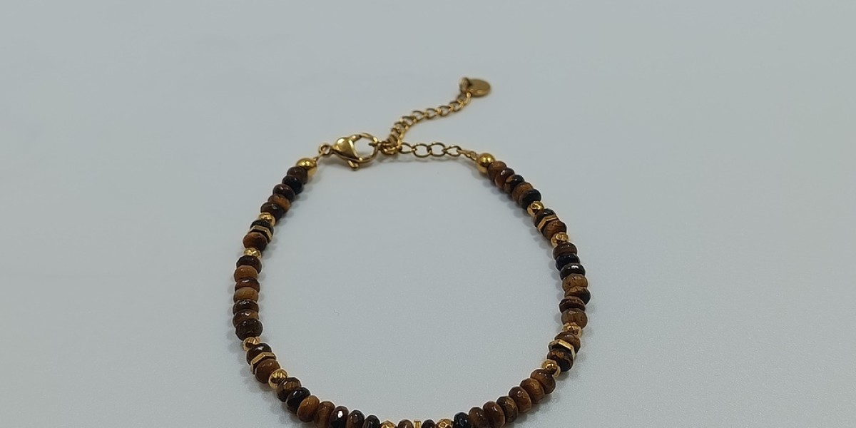 Βραχιόλι Επίχρυσο Ατσάλι με Μάτι Τίγρη & Αιματίτη Βραχιόλι Επίχρυσο Ατσάλι με Μάτι Τίγρη & Αιματίτη