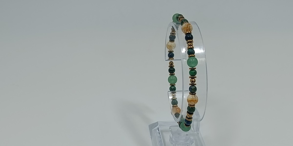 Βραχιόλι με Λάστιχο – Κίτρινη, Αβεντουρίνη & Αιματίτης Βραχιόλι με Λάστιχο – Κίτρινη, Αβεντουρίνη & Αιματίτης