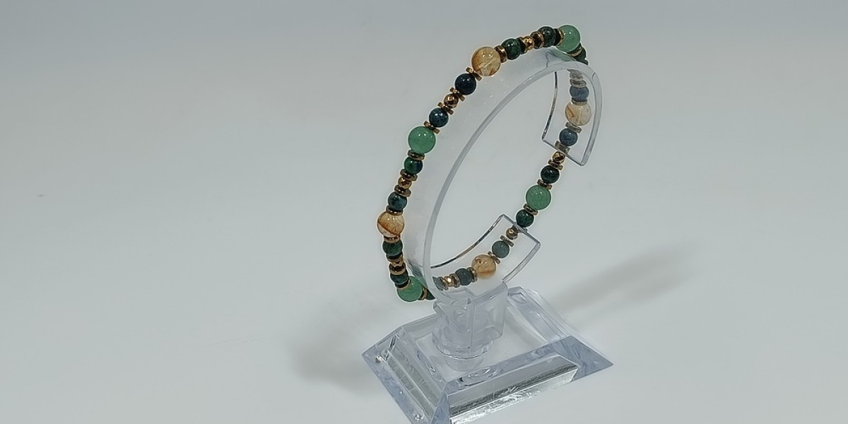 Βραχιόλι με Λάστιχο – Κίτρινη, Αβεντουρίνη & Αιματίτης Βραχιόλι με Λάστιχο – Κίτρινη, Αβεντουρίνη & Αιματίτης