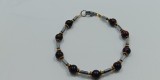 Βραχιόλι Ατσάλι με Μάτι Ταύρου και Αιματίτη Βραχιόλι Ατσάλι με Μάτι Ταύρου και Αιματίτη
