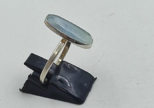 Χειροποίητο δαχτυλίδι από ασημί 925 με Φθορίτη