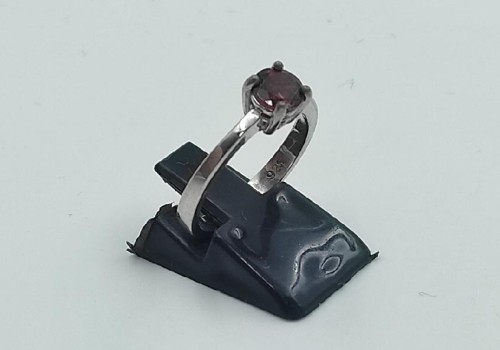 Χειροποίητο δαχτυλίδι από ασημί 925 με Γρανάτη