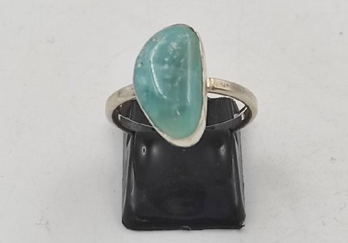 Χειροποίητο δαχτυλίδι από ασημί 925 με Σμιστονίτη