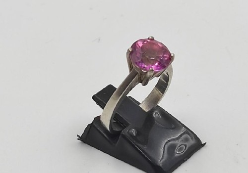 Χειροποίητο δαχτυλίδι από ασημί 925 με Τοπάζι