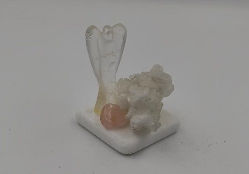 ΔΙΑΚΟΣΜΗΤΙΚΟ ΜΕ ΑΓΓΕΛΑΚΙ ΑΡΑΓΩΝΙΤΗ ΚΑΙ ΡΟΖ ΧΑΛΑΖΙΑ